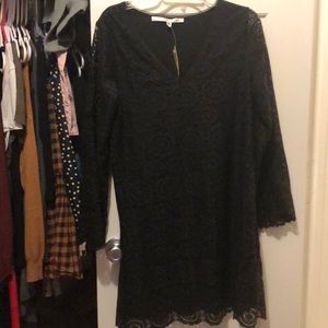 New with tags black lace dress